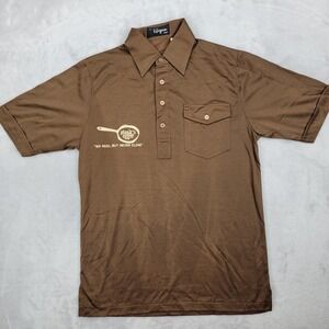 Vintage Single Stitch Shirt Men Small Employee Work Job Steak‎ Eggs Restaurant